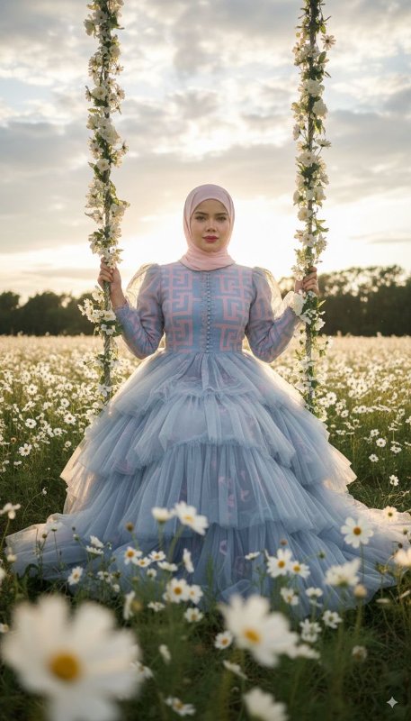 Lavender Dreams: A Cinematic Portrait at Golden Hour