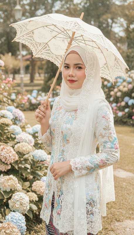 Vintage Grace: A Timeless Kebaya Nyonya Portrait