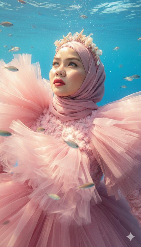 Whispers of the Ocean: A Cinematic Fantasy Editorial Portrait